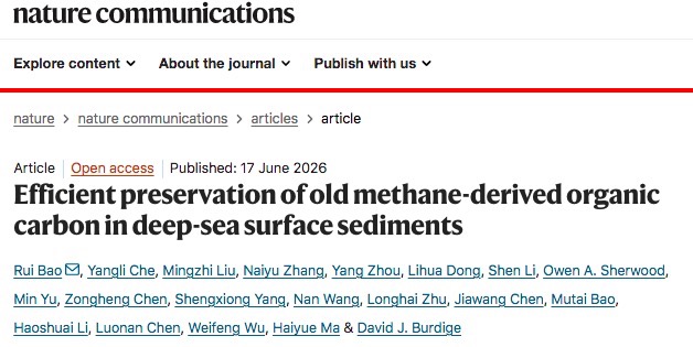 Congratulations! Our paper is published on Nature Communications!